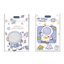50 Cute Astronaut Party Decoration Travel Theme Zipper Closure Bag Food Birthday Candy Bag Wedding Party