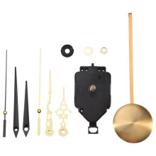DIY Orologio A Pendolo al Quarzo con Meccanismo di Movimento 'Orologio Kit con 2 Paia di Lancette Diverse Sostituzione Delle Parti di Riparazione