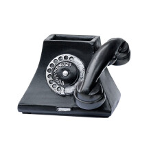 Petite JardinièRe Succulente de TéLéPhone avec Trou de Drainage, Pot de Fleurs, DéCoration de Bureau, Cadeau Personnalisé, Artisanat de SalonA