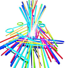100 Pz Bastoncini Luminosi un Fluorescenza Bracciali Collane Neon per La Festa Nuziale Bastoncini Luminosi Bastoncini Luminosi Colorati
