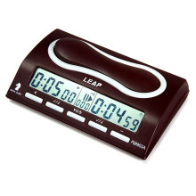 Leap Chess Clock Minuterie D'éChecs NuméRique AvancéE avec 7 Modes de RéGlage de Synchronisation de Type 38 Horloge Minuterie D'éChecs