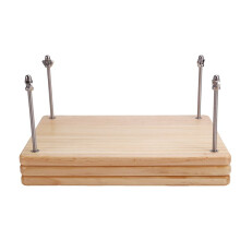 Wooden Book Press Binding Tool Multi-Purpose Book Press Book Clamp Home Ancient Book Repair Paper Clamp Three Layers