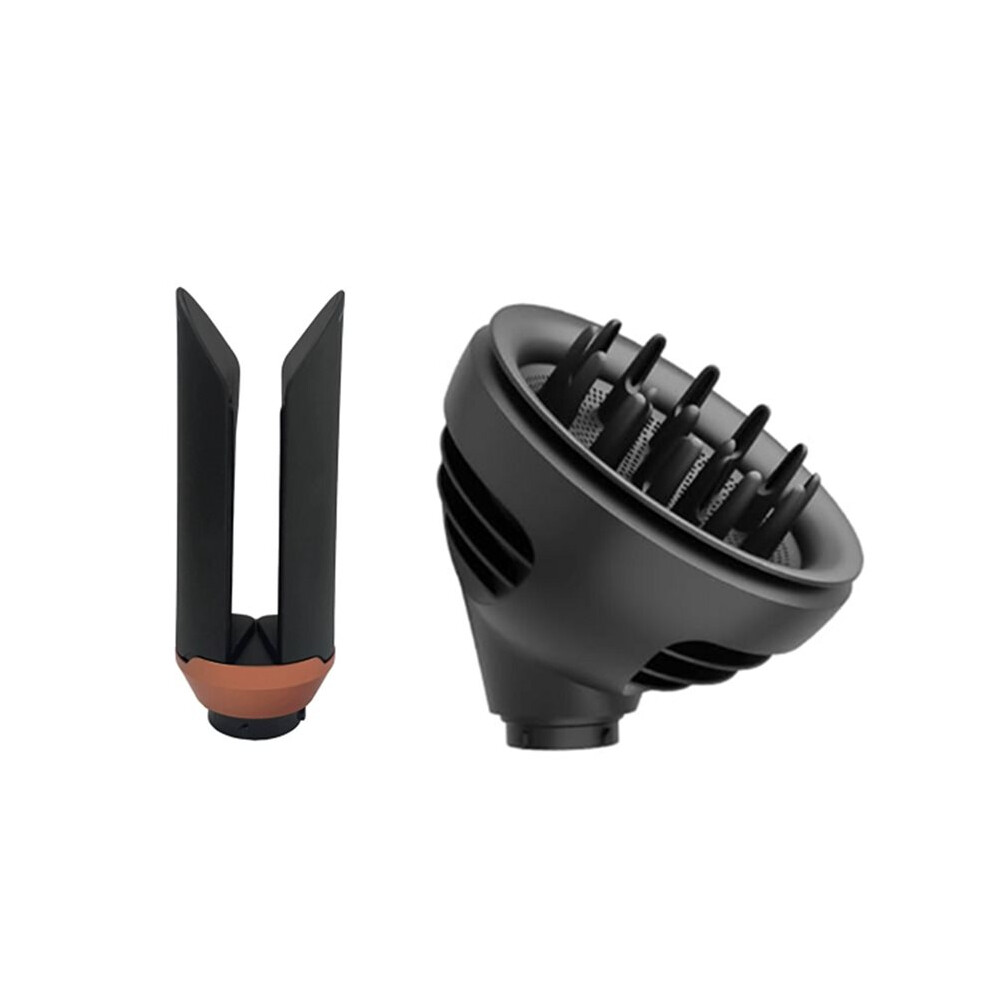 Tauoh For Airwrap Hs01 Hs05 Hs08 Hair Straightener/Curling Hair Nozzle For Dryer Faster And Define Wavy, Cu-Rly A