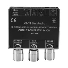 XY-E30H 2.1 KanałOwy Moduł PłYty Wzmacniacza Mocy Audio 5.1 Wysoki i Niski 15Wx2 + 30W GłOśNik Wzmacniacz Subwoofera