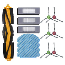 Kit de AcessóRios de SubstituiçãO Adequado para Aspirador de Robô Vac/Vac Max/Vac Station, PeçAs de ReposiçãO da Escova Principal