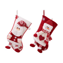 Christmas Stockings Candy Socks Xmas Home Decor Gift Bags Christmas Tree Hanging Prnaments