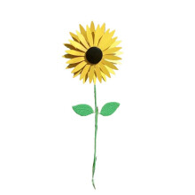 Moulin à Vent de Tournesol 75 Cm/29,5 Pouces Moulin à Vent de Tournesol en Métal pour Pelouse Jardin Cour Tournesol en Métal Vintage