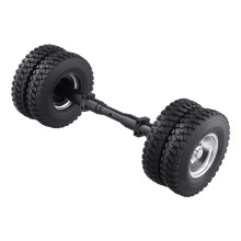 4 Pièces de Pneus en Caoutchouc Sans Arbre de Transmission pour Camion 1/14 -RC 770S 3363 FH16 Diy Parts Toys B