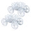 2-Pack Single Princess Carriage Cupcake Stand Holder Display 1