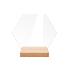 12PCS DIY Blank Acrylic Table Sign Clear Sign with Stand Transparent Arch Table Numbers Table Card Wedding Decoration,A