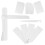 9Pcs Cake Scraper,Cake Smoother, Adjustable DIY Baking Decorating Tools for Applying Icing to Cakes for Cake Cream,White 1