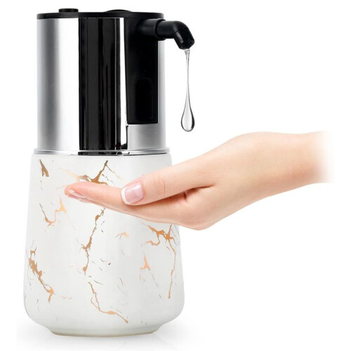 Automatic Soap Dispenser Touchless, Auto Soap Dispenser for Bathroom,11Oz Lotion Automatic Soap Dispenser,White