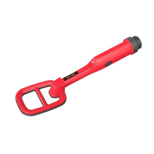 GT120 Handheld Duikmetaaldetector Pinpointer Pointer Probe Waterdicht Metaal Pinpointing 4.2Inch Zoekspoel Rood