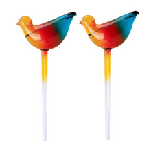 Globi Autoirriganti per Piante A Forma di Uccello, Bulbi D'Acqua In Vetro Inserto per Fioriera Autoirrigante Automatica per Piante da Interno