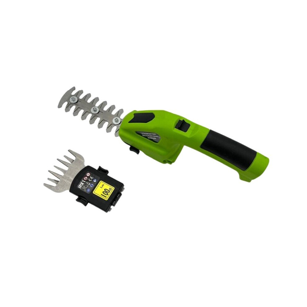 2-In-1 Cordless Electric Hedge Trimmer Cordless Grass Shear Garden Pruning Shears Lawn Hedge Cordless Fence Scissors 6031806428341