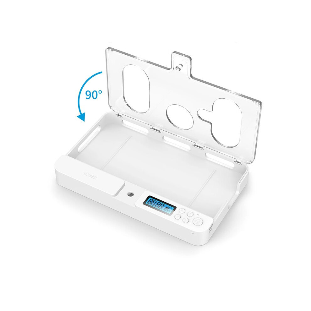 Transparent Timer Phone Locker Box Self-Discipline Cell Phone Timed Lock Box Mobile Timing Lock Case Storage Box 6133606741276