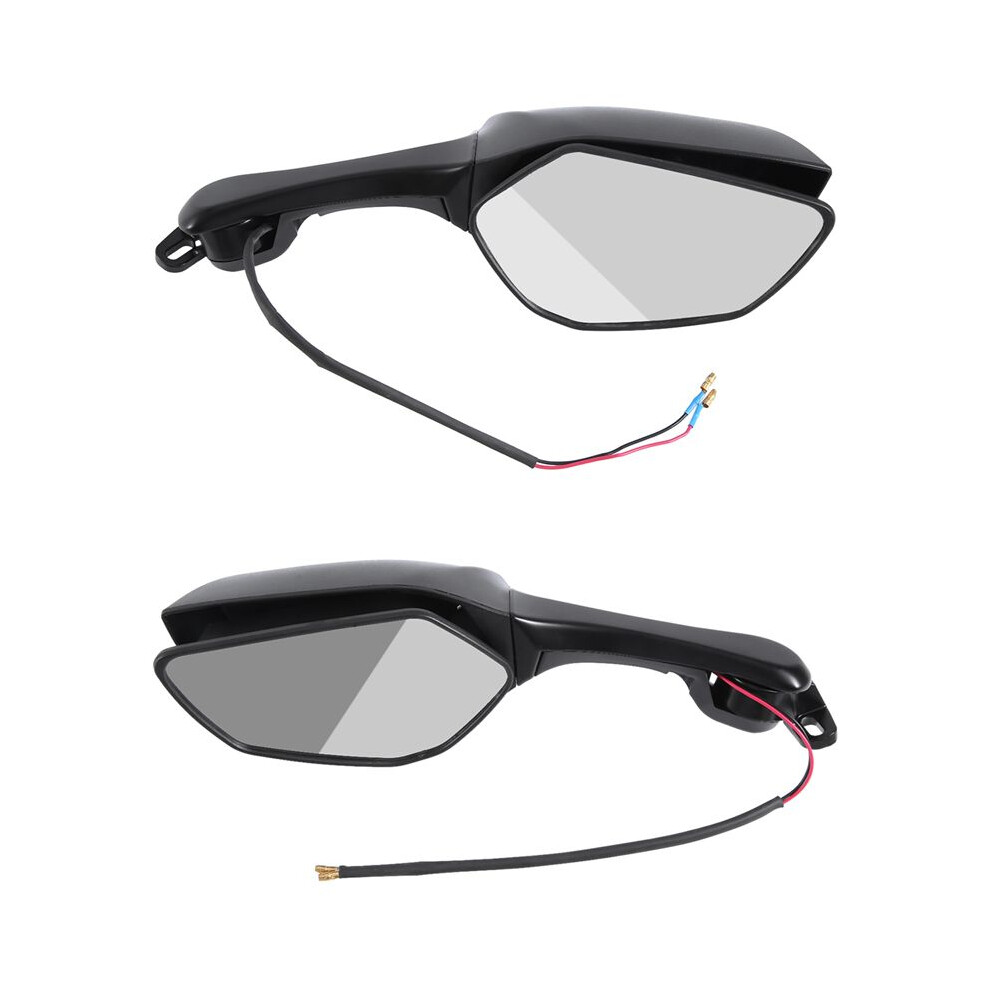 Motorcycle Side Rearview Mirrors With Turn Signal Led For Cbr250r Cbr300r Cbr500r Cbr650f Cbr650r Light 6032965852008