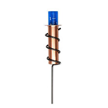 Rain Gauge Lawn Gardens and Landscapes Garden Outdoor Rain Gauge Decorative Rain Gauge, More Accurate,B
