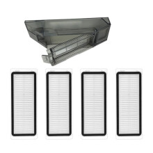 Para X20 Pro / L20 Ultra Robot Aspirador Accesorios Repuesto Caja de Polvo Filtro Hepa