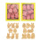 16PCS Easter Cookie Cutter Mold Easter Eggs Rabbit Chick Biscuit Fondant Mould for Easter Party Cake Decoration 1
