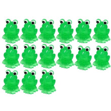 Luminous  Frogs Glow in the Dark Miniature Figurines  Landscape Decoration Frog Fairy Garden DIY Miniatures B