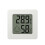 LCD Digital Thermometer Hygrometer Temperature Meter Humidity Sensor Weather Station Button Set with Battery White 1