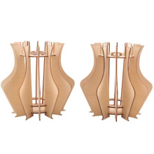 Wooden Puzzle Vase, Perfect for Displaying Roses, Tulips, Daffodils - A Gift for the Brick Flower Lover