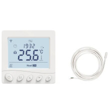 Tuya WiFi Thermostat Room Temperature Controller Water/Electric Floor Heating Gas Boiler App Control (B)