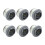 6pcs MSPA FD2089 Inflatable Pool Replacement Filter, Fit Inflatable Pool Filter Cartridge, Above Ground Pool Accessories 1