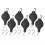 Adjustable Hanging Hook for Outdoor Home Garden Decoration 1