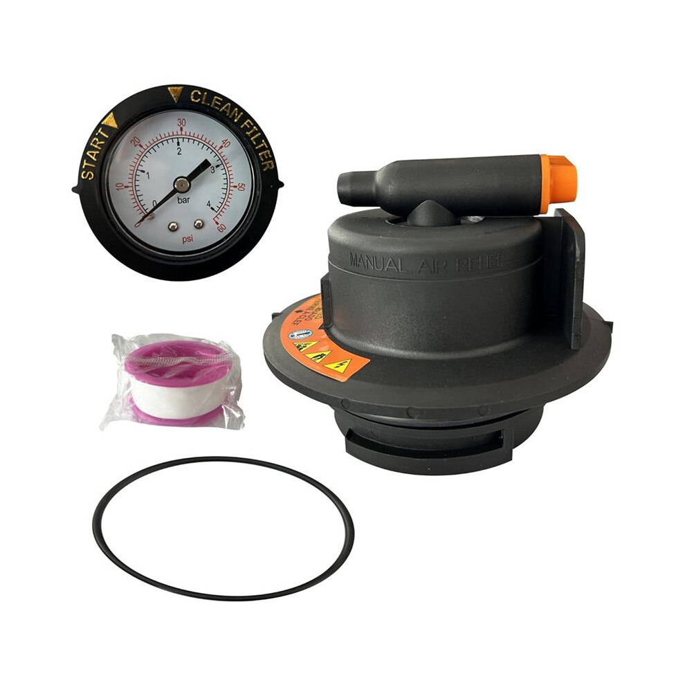 2420Mar2 Manual Bleed Kit For Hay-Ward De And Cartridge Pool Filters, For Pro Grid De Swimclear And Swim Clear 6132829084757
