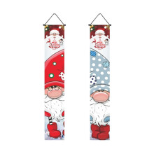 Merry Christmas. Hang the Banner. Indoor and Outdoor Christmas Decorative Banners, Front Door and Garage A