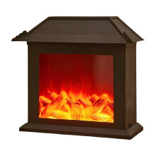 Fireplace Decorations Decorative Fake Fireplaces New Year Decorations Desk Accessories Home Decoration B