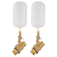 1/2 Inch Vlotter, Watervlotterklep voor Vijvervlotterklepafsluiting Automatisch Vullen, voor Veetanks, Aquaria