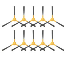 10PCS Fit for Robojet Duel 3 Spin Side Brush Robot Vacuum Cleaner Replacement Spare Part Accessories