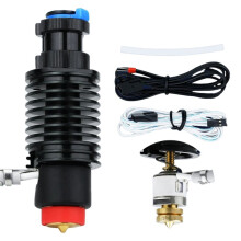 Für E3D Revo Hotend Kit V6 Kühler Messingdüse Keramikheizkern 104Nt Thermistor für E3D Revo 3D-Druckerteile