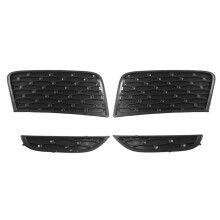 1Set Front Bumper Fog Light Lamp Grille Bezel Cover for Evoque 2012-2015 LR057397 LR057396 LR026546 LR026545