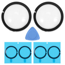 Lens Guards Kamerahus Sticky Protector Cover Kits Linslock med Lim för Insta 360 ONE X2