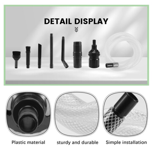 Micro-Tool Attachment Set Fits ALL Vacuum Cleaners 1