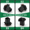Backomkopplare Boot Release  Bakre DöRrhandtagsknapp för  C4 för  307 308 408 301 6554V5 7