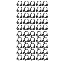 50PCS PE Pipe Clamp Φ20 Irrigation Pipe Fixed to Prevent Water Leakage Sprinkler Drip Pipe Accessories Fixed Snaps