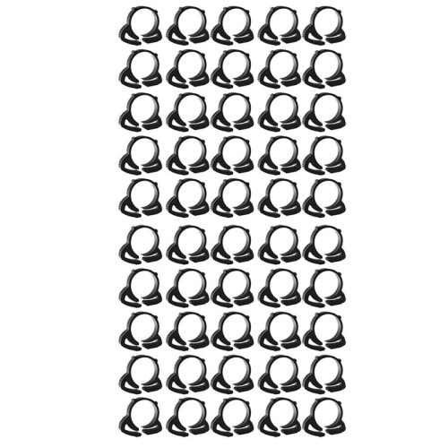 50PCS PE Pipe Clamp Φ20 Irrigation Pipe Fixed to Prevent Water Leakage Sprinkler Drip Pipe Accessories Fixed Snaps 1