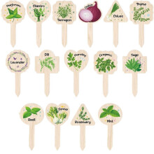 Plantenlabelborden - 15 Stuks Tuinmarkeringen, Plantenlabels voor Buiten, Waterdicht, Plantenlabels met Namen