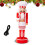 Nutcracker Christmas Decorations Lighted Nutcracker Soldier Tabletop Ornaments Lighted Collectible for Christmas D 1