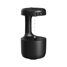 Humidificador con Pantalla LED y Gotas de Agua Flotantes para Decoración del Hogar.