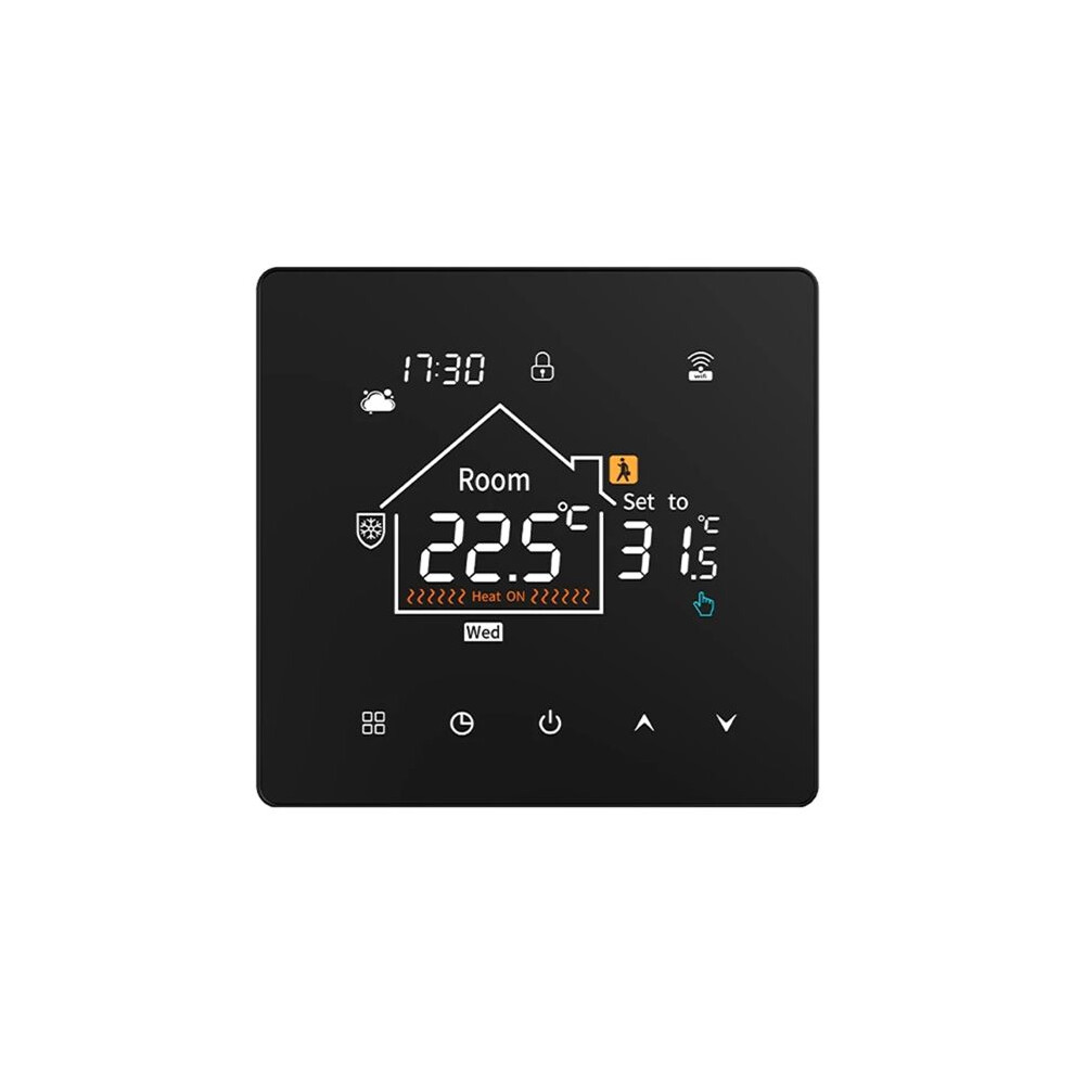 Wifi Thermostat For Underfloor Heating With Adjustable Brightness And Temperature Accuracy For Optimal Comfort 16A 6031417189594