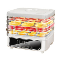 Essiccatore, Essiccatore con 5 Scomparti, Essiccatore per Alimenti con Timer da 72 Ore, Essiccatore per Alimenti per Frutta Spina UE