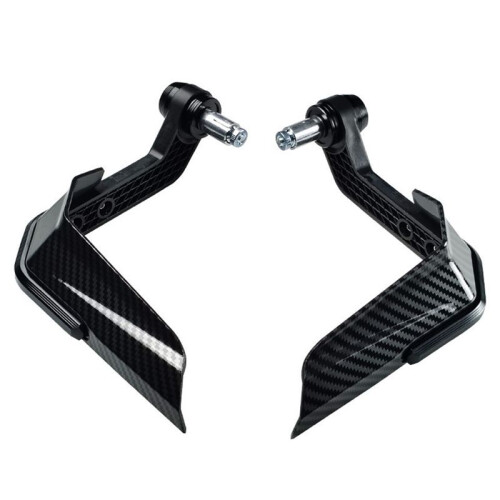 Motorcycle Handle Hand Guards Wind Protector Brush Bar Decoration Universal Grip Protect Cover Handlebar Handguard Black