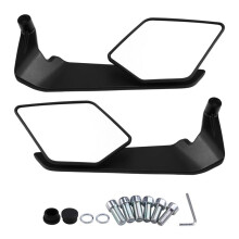 Motorcycle Universal Wing Rearview Mirror Foldable Stealth Winglets Side Mirror for for for for