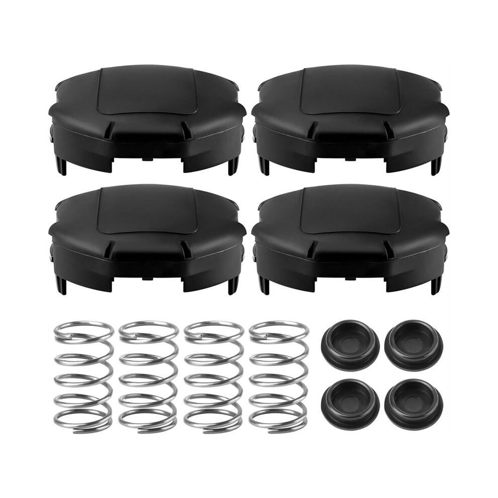 X472000070 Trimmer Weed Speed Feed Cap 400 And Spring Kit For Echo Weedeater String Spool Cover 4Inch Heads 4Pack 4712156076674